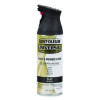 Universal Premium Spray Paint, Flat Black, 12 Oz Aerosol Can