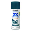 Painter's Touch 2X Ultra Cover Spray Paint, Ultra Matte Teal, 12 Oz Aerosol Can, 6/Carton