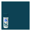 Painter's Touch 2X Ultra Cover Spray Paint, Ultra Matte Teal, 12 Oz Aerosol Can, 6/Carton