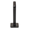 Vamp Led Wireless Charging Lamp, Multi-Pivot Neck, 16.75" High, Black
