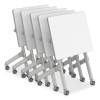 Learn Nesting Rectangle Desk, 28" x 22.25" x 29.5", Gray