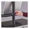 Stance Height-Adjustable Laptop Stand, 26.9 x 18 x 1.25 To 15.75, Black, Supports 15 Lbs