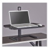 Stance Height-Adjustable Laptop Stand, 26.9 x 18 x 1.25 To 15.75, Black, Supports 15 Lbs