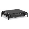 Powered Onyx Monitor Stand, 18.25" x 11.75" x 4.5", Black