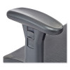 Lineage Big And Tall All-Mesh Task Chair, Supports Up To 400 Lb, 19.5" To 23.25" Seat Height, Black Seat, Chrome Base