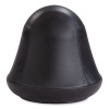 Runtz Swivel Ball Chair, Backless, Supports Up To 250 Lb, Black Vinyl
