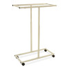 Mobile Vertical File, 12 Hanging Clamps, 39.25w x 16d x 52h, Tan