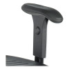 Adjustable T-Pad Armrest For Safco Task Master Series Chairs, 3 x 9.75 x 11.5, Black, 2/Set