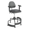 Adjustable T-Pad Armrest For Safco Task Master Series Chairs, 3 x 9.75 x 11.5, Black, 2/Set