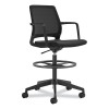 Medina Extended-Height Chair, Supports Up To 275 Lb, 23" To 33" Seat Height, Black Seat, Black Back, Black Base