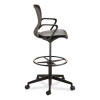 Shell Extended-Height Chair, Supports Up To 275 Lb, 22" To 32" Seat Height, Black Seat, Black Back, Black Base