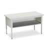 E-Z Sort Sorting Table Base, 60w x 30d x 28 To 36h, Gray