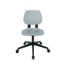 Commute Task Chair, Supports Up To 275 Lbs, 18.25" To 22.25" Seat Height, Gray Seat, Gray Back, Black Base