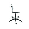 Commute Extended Height Task Chair, Supports Up To 275 Lb, 18.25" To 22.25" Seat Height, Gray/Black