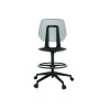Commute Extended Height Task Chair, Supports Up To 275 Lb, 18.25" To 22.25" Seat Height, Gray/Black