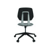 Commute Chair T-Bar Arm Set, Black, 2/Set