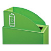 Mixx Recycling Center Lid, Topper Style, 9.87w x 19.87d x 0.62h, Green