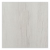 Coffee Table, Rectangular, 51 x 23.78 x 16, White Ash Top, Silver Base