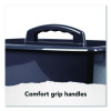 Large Caddy, 13 x 11 x 6.38, Black, 6/Pack