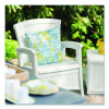Elements Club Chair With Storage, Supports Up To 300 Lb, 17" Seat Height, 25.25" x 29.75" x 35.5", Ice Cube