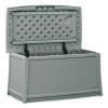 Elements Coffee Table With Storage, Rectangular, 34w x 20d x 18h, Dove Gray Top, Dove Gray Base/Legs