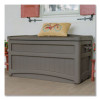 Medium Deck Box, 73 Gal, 46" x 23.75" x 25.5", Stoney