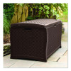 Large Deck Box, 13.23 Cu Ft, 50" x 25.5" x 25.5", Java