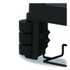 Bumper Kit For Full Size Housekeeping Carts For Hkc1000/Hkc2000, Plastic, Black, 4 Bumpers