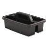 Housekeeping Cart Carry Caddy Accessory, Polypropylene, Black