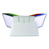 Desktop Reference And Display System, 40 Panels With Assorted Borders, White Base