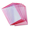 Pivoting Pockets, 1 Section, Red, 10/Pack