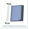 Pro Series Magnetic Wall Reference System, 10 Panels With Black Borders, Black Base