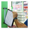 Pro Series Magnetic Wall Reference System, 10 Panels With Black Borders, Black Base