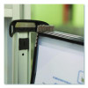 Pro Series Magnetic Wall Reference System, 10 Panels With Black Borders, Black Base