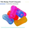 Bumpy Pencil Grip. 0.6" Long, Assorted Neon Colors, 72/Carton