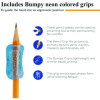 Bumpy Pencil Grip. 0.6" Long, Assorted Neon Colors, 72/Carton