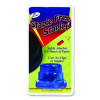 Staple-Free Stapler, 5-Sheet Capacity, 0.5" Throat Depth, Blue, 24/Carton