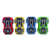 Magnetic Racecar Whiteboard Eraser, 4.5" x 2.6" x 1", Assorted Colors, 4/Pack, 24 Packs/Carton