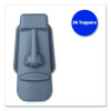 Giant Face Pencil Topper, Ages 5 And Up, Gray, 36/Carton