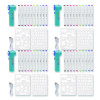 Aircolor Airbrush Kit, (10) Markers/(2) Stencils/(1) Airbrush/(1) Charging Cable, 4 Kits/Carton