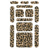 Anywhere Zen Strips, Sandy Cheetah Print, Ages 6 And Up, Assorted Colors, 13/Set, 24 Sets/Carton