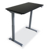 Electric Height Adjustable Standing Desk, 48 x 23.6 x 28.7 To 48.4, Black