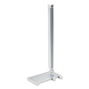 Led Desk Lamp With Dimmer, 2-Point Adjustable Neck, 15" High, Silver