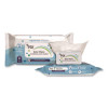 Baby Wipes, 1-Ply, 6.7 x 8, Fragrance-Free, White, 80/Pack, 12 Packs/Carton
