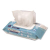 Baby Wipes, 1-Ply, 6.7 x 8, Fragrance-Free, White, 80/Pack, 12 Packs/Carton