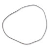 Trash Can Loops, For 32 Gal To 55 Gal Cans, 0.25" x 25", Gray, 36/Carton