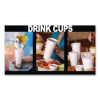 Foam Drink Cups, 24 Oz, White, 300/Carton
