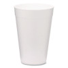 Foam Drink Cups, 32 Oz, White, 500/Carton