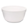 Foam Bowls, Squat Style, 12 Oz, White, 1,000/Carton