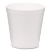Foam Containers, Tall Style, 16 Oz, White, 500/Carton